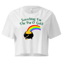 Ladies Festival Cali Crop Top Tee