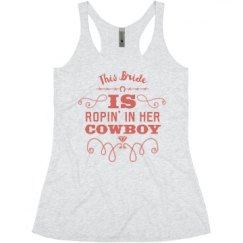 Ladies Slim Fit Super Soft Racerback Triblend Tank