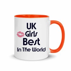 11oz Ceramic Mug with Color Inside