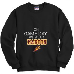 Unisex Film and Foil Crewneck Sweatshirt