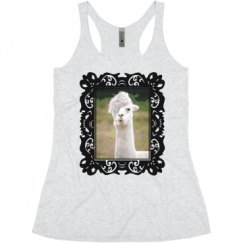 Ladies Slim Fit Super Soft Racerback Triblend Tank