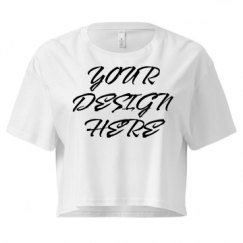 Ladies Festival Cali Crop Top Tee