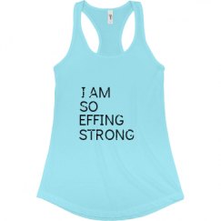 Ladies Slim Fit Racerback Tank Top