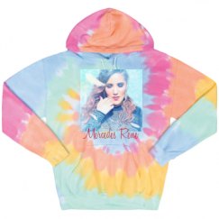Unisex Tie-Dye Fleece Hoodie