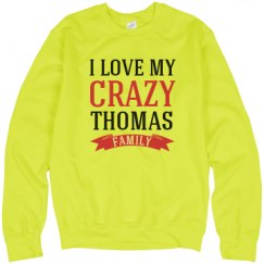 Unisex Neon Crewneck Sweatshirt