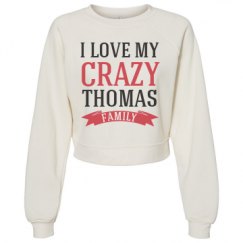 Women's Raglan Pullover Fleece