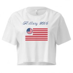 Ladies Festival Cali Crop Top Tee