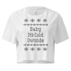 Ladies Festival Cali Crop Top Tee