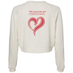 Women's Raglan Pullover Fleece