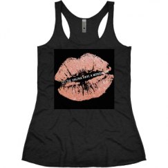 Ladies Slim Fit Super Soft Racerback Triblend Tank