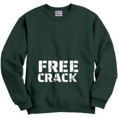 Unisex Film and Foil Crewneck Sweatshirt