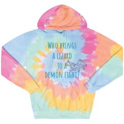Unisex Tie-Dye Fleece Hoodie