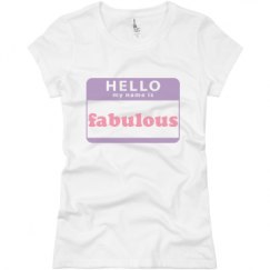 Ladies Slim Fit Basic Promo Jersey Tee
