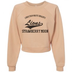 Women's Raglan Pullover Fleece