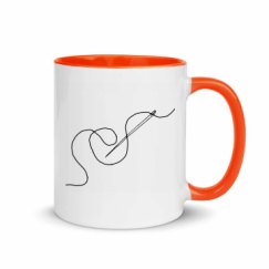 11oz Ceramic Mug with Color Inside