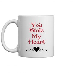 you stole my heart mug