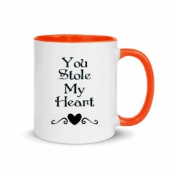 11oz Ceramic Mug with Color Inside