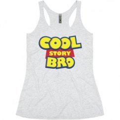 Ladies Slim Fit Super Soft Racerback Triblend Tank