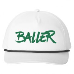 Snapback Five-Panel Rope Hat