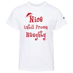 Youth Champion Short Sleeve Tagless Tee