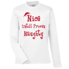 Youth Performance Long Sleeve Tee