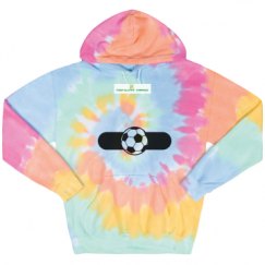 Unisex Tie-Dye Fleece Hoodie