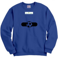 Unisex Film and Foil Crewneck Sweatshirt