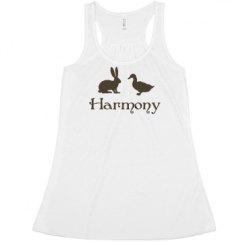 Ladies Flowy Racerback Tank