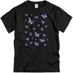 Butterfly Pattern Pastel Galaxy Butterfly Pattern
