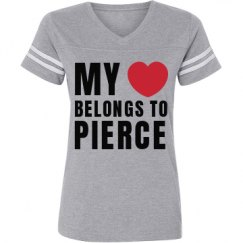 Ladies Relaxed Fit Vintage Sports Tee