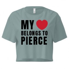 Ladies Festival Cali Crop Top Tee