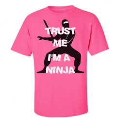 Unisex Ultra Cotton Safety Neon Crewneck Tee