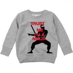 Toddler Crewneck Basic Promo Sweatshirt