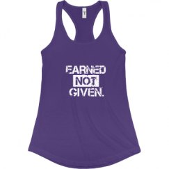 Ladies Slim Fit Racerback Tank Top