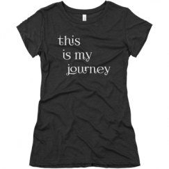 Ladies Slim Fit Super Soft Triblend Tee