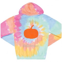 Unisex Tie-Dye Fleece Hoodie