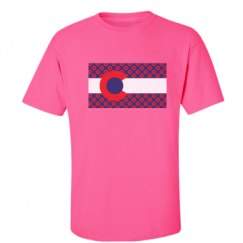 Unisex Ultra Cotton Safety Neon Crewneck Tee