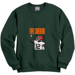 Unisex Film and Foil Crewneck Sweatshirt