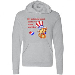 Unisex Fleece Pullover Midweight Hoodie