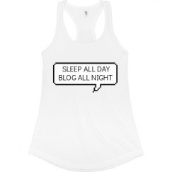 Ladies Slim Fit Racerback Tank Top