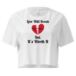 Ladies Festival Cali Crop Top Tee