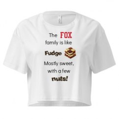 Ladies Festival Cali Crop Top Tee