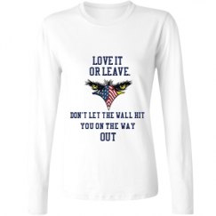 Ladies Relaxed Fit Basic Long Sleeve Tee