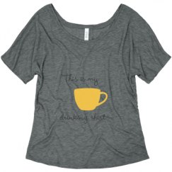 Ladies Flowy Slouchy Tee