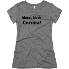 Ladies Slim Fit Super Soft Triblend Tee