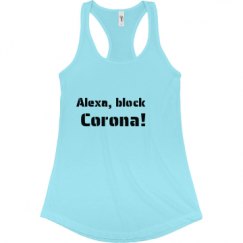 Ladies Slim Fit Racerback Tank Top