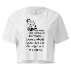 Ladies Festival Cali Crop Top Tee