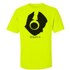 Unisex Ultra Cotton Safety Neon Crewneck Tee