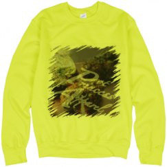 Unisex Neon Crewneck Sweatshirt