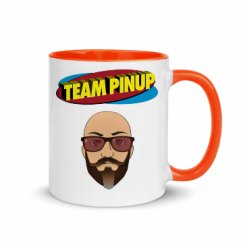 11oz Ceramic Mug with Color Inside